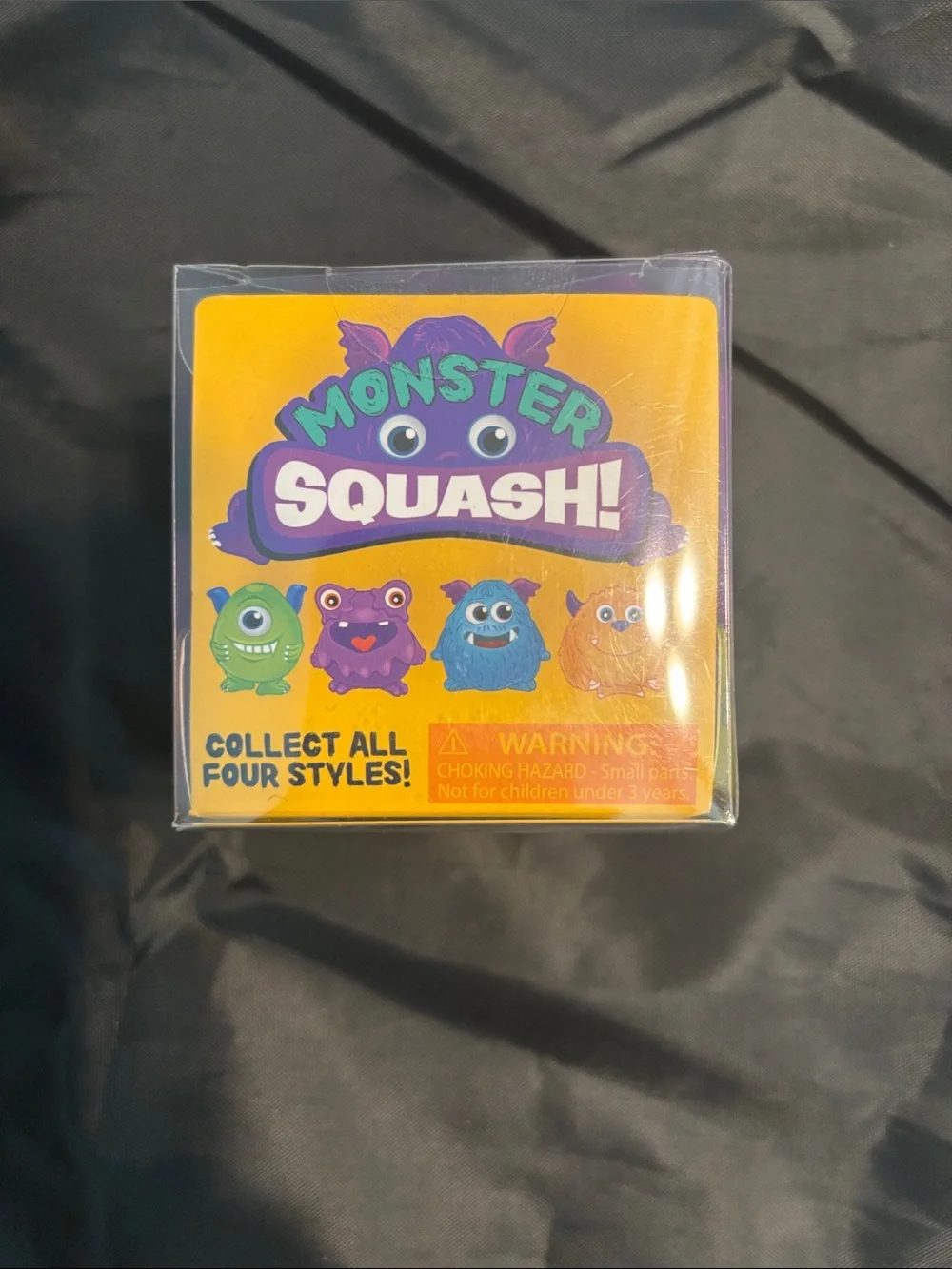 Monster Squash! Purple Squishy Monster Toy by Kid Fun